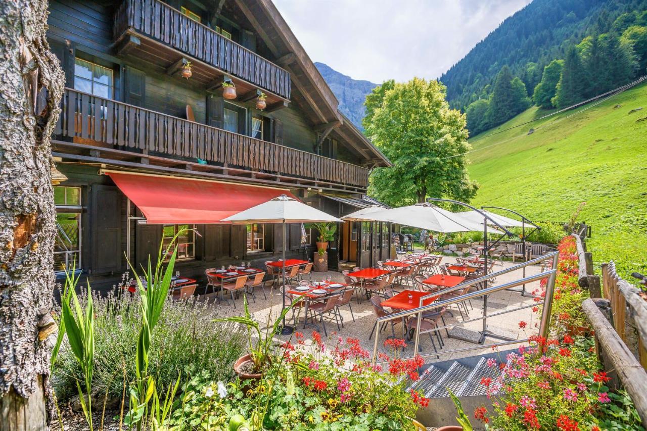 Guest House Du Grand Paradis - On Piste Champéry Exterior foto